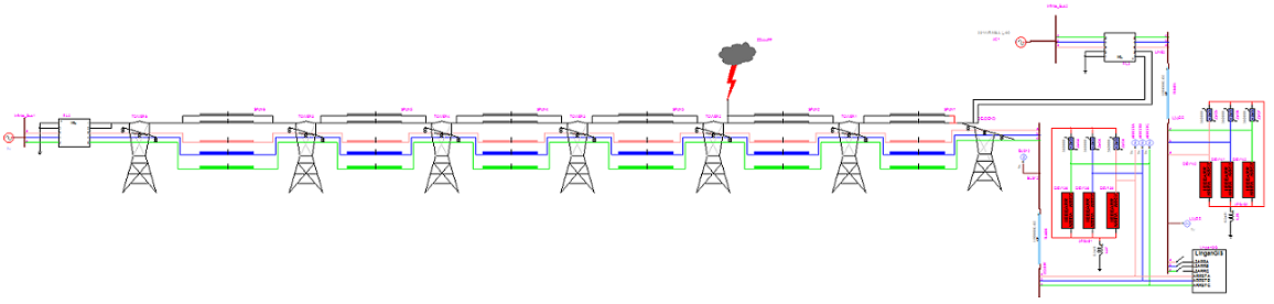 Lightning-strike-on-230-kV-transmission-lines-system