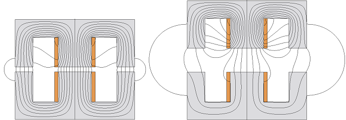 Magnetic-flux-distribution-with-and-without-vertical-displacement